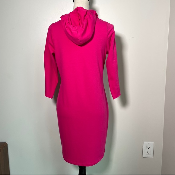 Soho New York & Co Pink Soft knit Hooded Drawstrings Casual Sporty Style XS - Picture 11 of 14